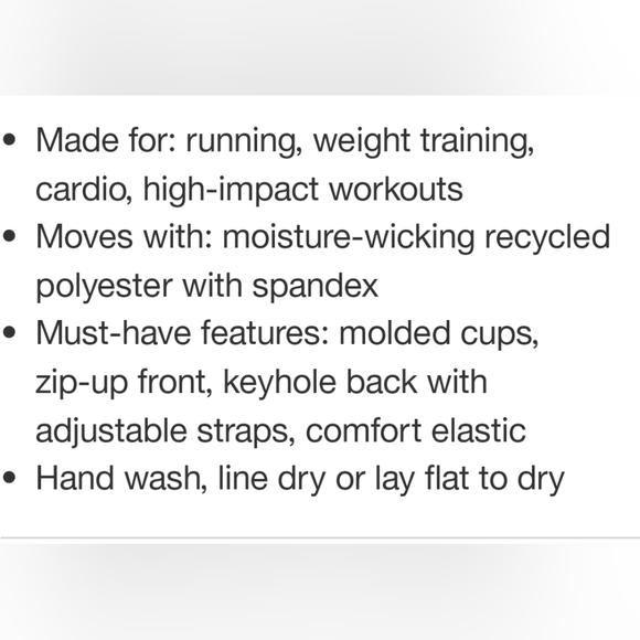 New--Women's Sculpt High Support Zip Front Sports Bra - All In Motion. 34DD - Picture 6 of 12